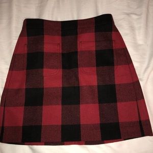 JCrew Plaid Skirt